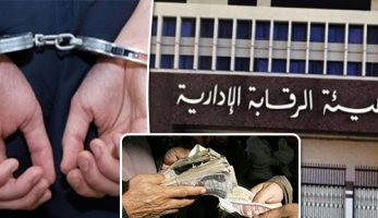 الرقابة الإدارية تضبط 5 مسئولين ببتروجيت والمصرية للاتصالات برشوة