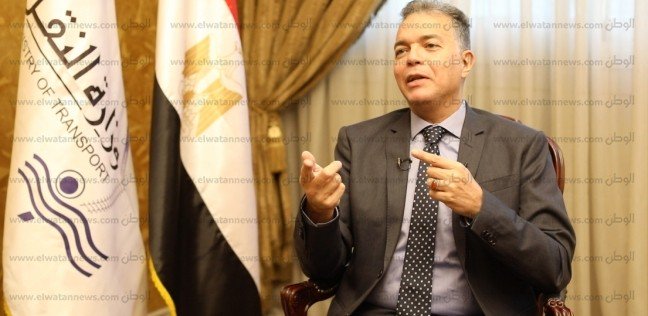 وزير النقل يكشف لـ"الوطن" تفاصيل القطار المكهرب "السلام-الإدارية"