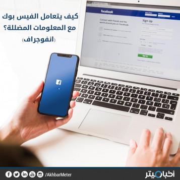كيف يتعامل فيس بوك مع الأخبار الكاذبة؟
