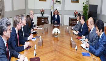 السيسي خلال استقباله بيتر التماير: نتطلع لجذب مزيد من الاستثمارات الألمانية إلى مصر