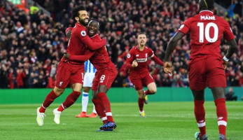 في ليلة اعتلاء محمد صلاح صدارة الهدافين.. ليفربول يكتسح هدرسفيلد بخماسية نظيفة