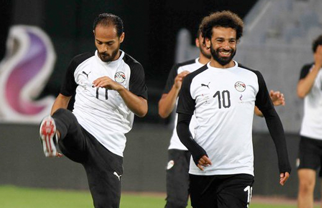 منتخب مصر يؤدي تدريباته 8 مساء استعدادا للقاء غينيا الودي