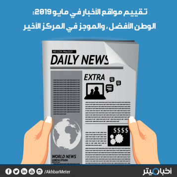 تقييم مواقع الأخبار في مايو 2019: الوطن الأفضل، والموجز في المركز الأخير