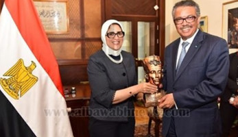 بالصور.. مدير منظمة الصحة العالمية يزور غرفة عمليات "100 مليون صحة"