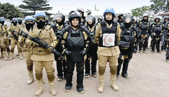 لأول مرة: 10 شرطيات مصريات فى بعثة حفظ السلام بالكونغو الديمقراطية