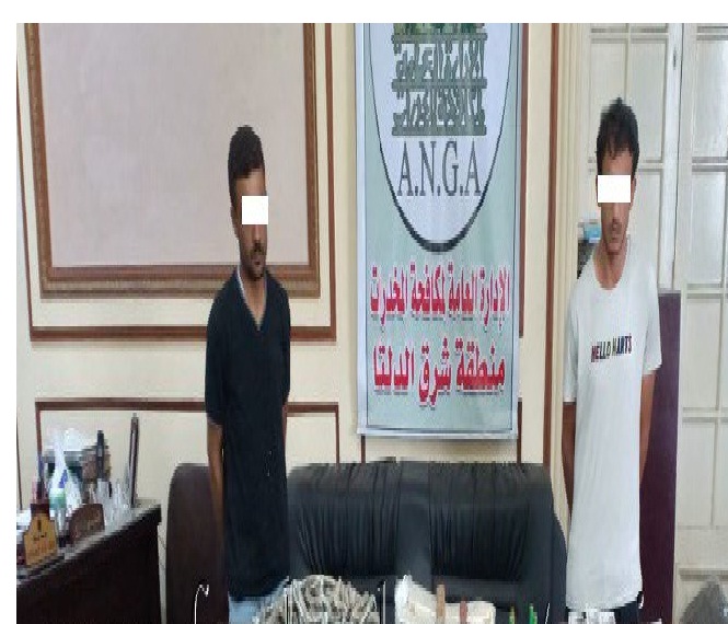 ضبط إثنين من مروجى المواد المخدرة بالدقهلية وبحوزتهما 200 كيلو بانجو وحشيش وهيروين وأسلحة