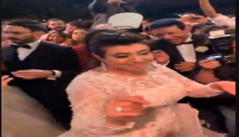 بالفيديو| رقص مها أحمد وياسر جلال.. أبرز لقطات حفل زفاف ابنة نشوى مصطفى