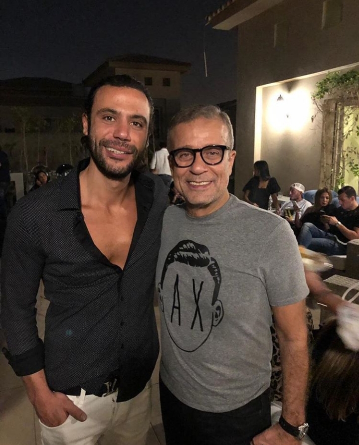 شريف منير يهنئ محمد إمام بمناسبة عيد ميلاده
