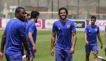 بعد جراحة في عظام الوجه.. قناع إسباني لمروان محسن