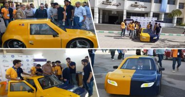 صور وفيديو.. قصة تصنيع سيارة كهربائية بأياد مصرية.. فريق من 20 طالبا وطالبة بهندسة الزقازيق يكشفون لليوم السابع رحلتها.. تصنيعها تكلف 250 ألف جنيه.. سرعتها 100 كيلومتر فى الساعة وتسير 70 كيلومترا بشحنة واحدة