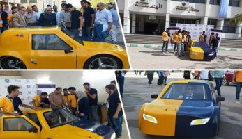 صور وفيديو.. قصة تصنيع سيارة كهربائية بأياد مصرية.. فريق من 20 طالبا وطالبة بهندسة الزقازيق يكشفون لليوم السابع رحلتها.. تصنيعها تكلف 250 ألف جنيه.. سرعتها 100 كيلومتر فى الساعة وتسير 70 كيلومترا بشحنة واحدة