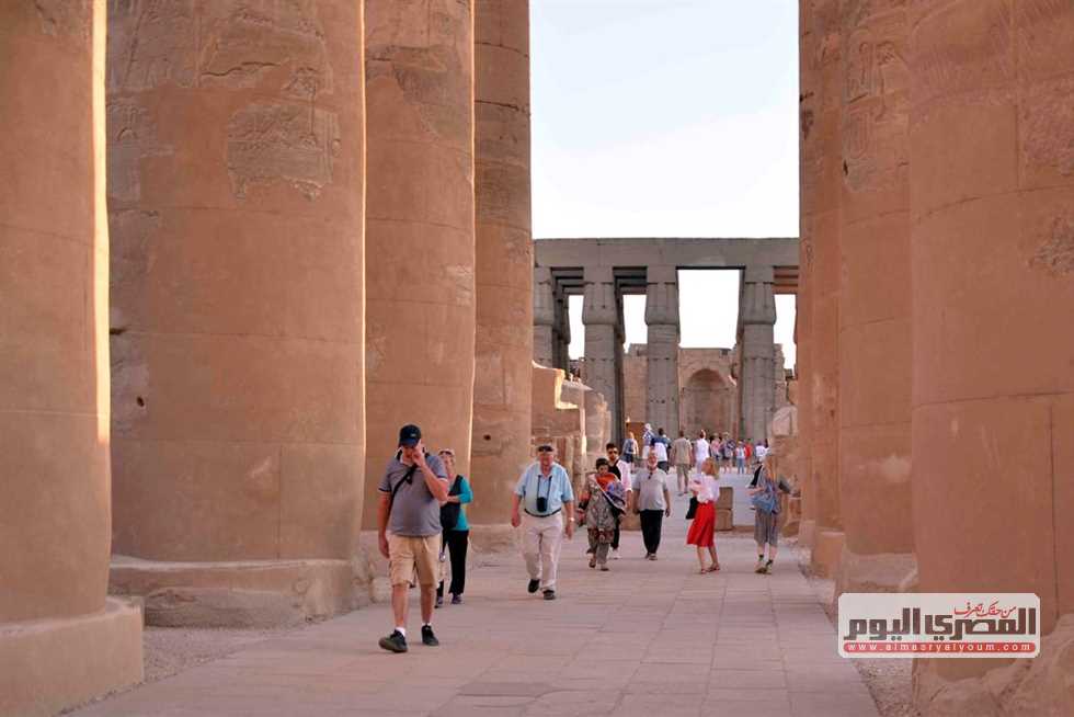 بعد إخماد حريق بمقهى مجاور.. «الآثار» توضح الوضع في معبد الكرنك