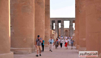 بعد إخماد حريق بمقهى مجاور.. «الآثار» توضح الوضع في معبد الكرنك