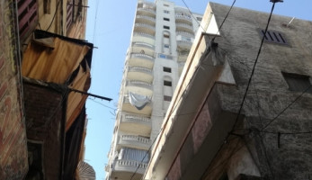 إخلاء 16 عمارة بمحيط عقار الورديان المائل غرب الإسكندرية
