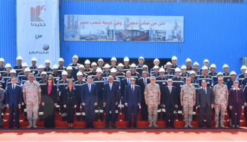 بالصور.. السيسي يفتتح عددًا من المشروعات التنموية بالسويس وجنوب سيناء