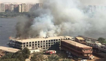 التحريات: خسائر بالملايين في حريق أحد المراكب النيلية بالحوامدية