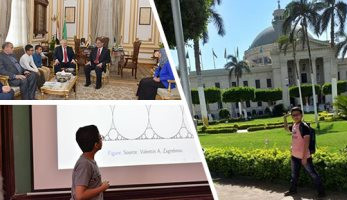 القصة الكاملة للطالب المتميز بالرياضيات.. والدة عمرو عزت: أنهى دراسة مناهج الثانوية العامة وهو بالصف الثالث الابتدائى.. رئيس جامعة القاهرة تكفل بمصروفاته.. والطالب يتمنى الحصول على الدكتوراه قبل بلوغه 20 عاما