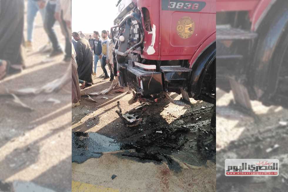 مصرع 12 شخصًا في حادث تصادم بالمنوفية