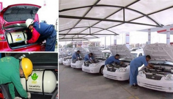 تحويل 43 ألف سيارة للعمل بالغاز الطبيعي خلال 2019