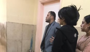 شاهد أول ظهور لفتاة المنصورة بعد واقعة التحرش الجماعى