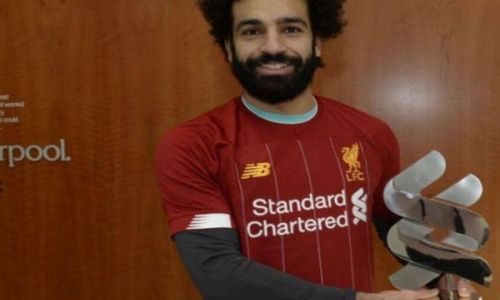 محمد صلاح يحصد جائزة لاعب الشهر في ليفربول