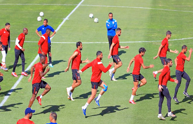 مران خفيف للأهلي في جنوب إفريقيا.. والشناوي ومعلول يخوضان تدريبا منفردا
