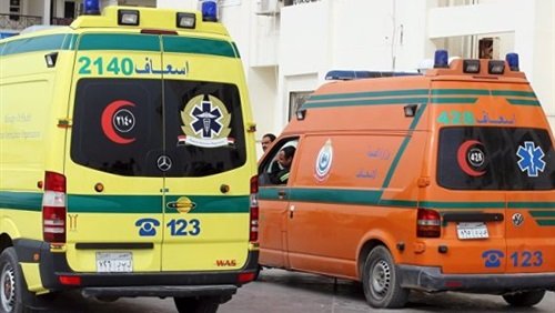 إصابة 6 فى حادث انقلاب سيارة بالبحيرة
