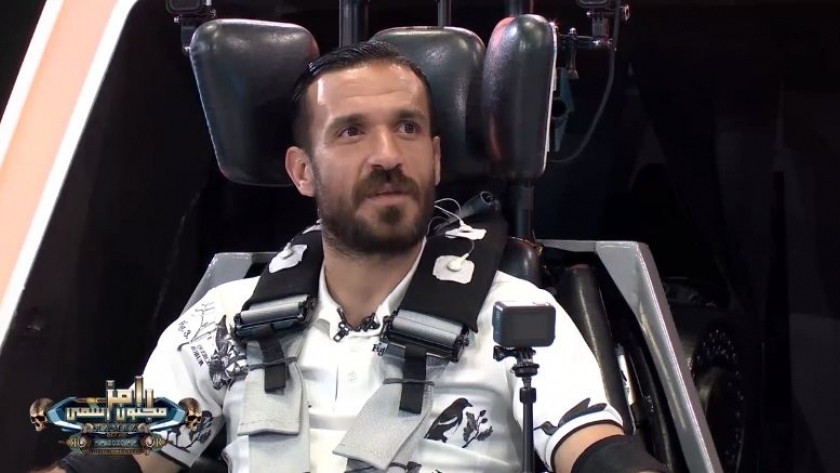 فيديو.. رعب وانهيار لاعب الأهلي في برنامج "رامز مجنون رسمي"