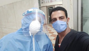 «صنع في القليوبية».. فني يتبرع بجهازي أشعة لمرضى كورونا