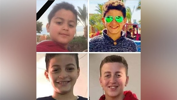 ننشر صور الأشقاء الأربعة ضحايا حريق شقة الدقي