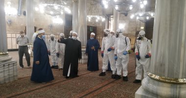 الأوقاف تقرر إعادة فتح مسجد الإمام الحسين جزئيا الأربعاء المقبل