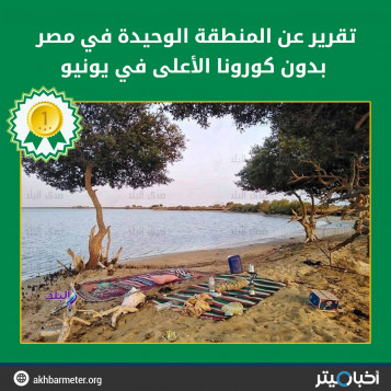 تقرير عن المنطقة الوحيدة في مصر بدون كورونا الأعلى في يونيو