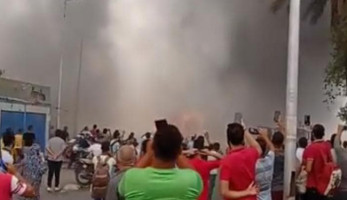 رئيس حي حلوان: حريق سوق توشكى طال 500 محل وجار حصر الخسائر