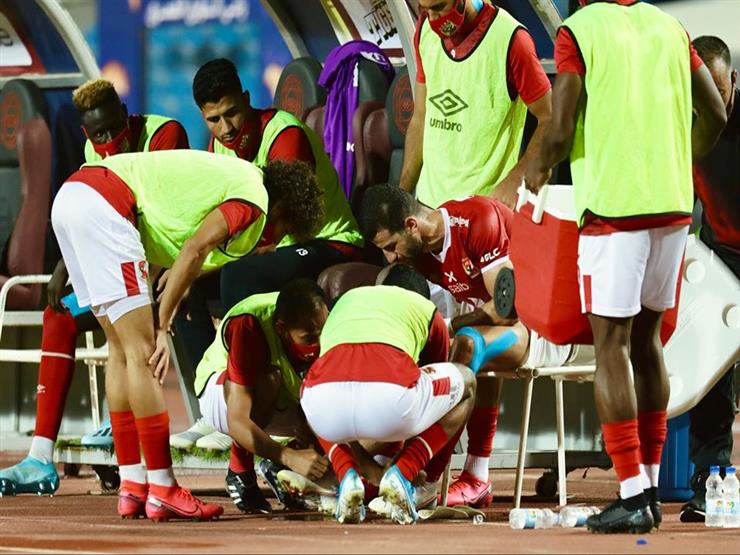 صدمة في الأهلي قبل مواجهة الزمالك .. الإصابة تضرب 3 لاعبين وتأكد غياب مدافع