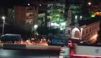 صور.. ذعر بين أهالى كفر الدوار بعد ذبح ربة منزل وطفليها فى ظروف غامضة