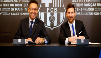 تقارير: ميسي مستمر مع برشلونة بنسبة 90%