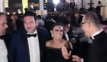 بشرى تحتفل بخطوبتها على رجل أعمال شهير في ختام مهرجان الجونة