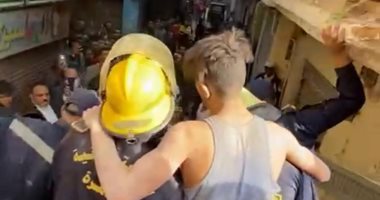 أمن القاهرة: إصابة شخص واستخرج آخر من أسفل أنقاض عقار حدائق القبة ولا وفيات