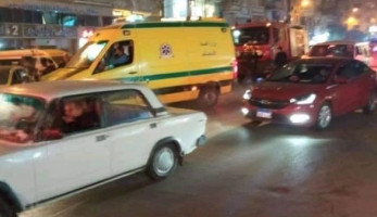 حريق في مستشفى خاص يعالج حالات كورونا بالإسكندرية (صور)