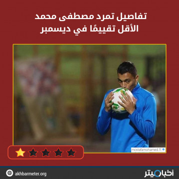 تفاصيل تمرد مصطفى محمد الأقل تقييمًا في ديسمبر