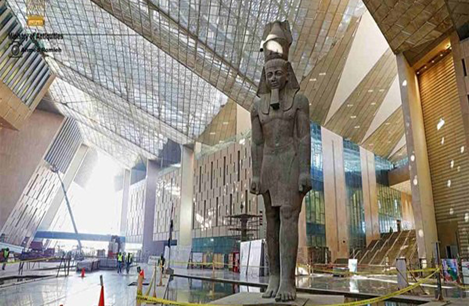 الأضخم في الشرق الأوسط.. المتحف المصري الكبير شريان أثري تنموي |صور