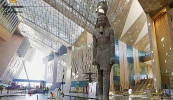 الأضخم في الشرق الأوسط.. المتحف المصري الكبير شريان أثري تنموي |صور