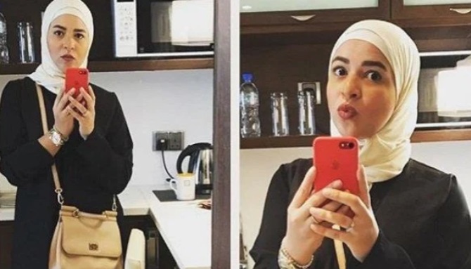 قصة صورة وضعتها في مأزق.. حقيقة ارتداء إيمي سمير غانم الحجاب