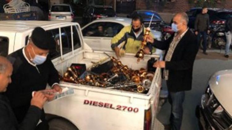 ضبط 9180 شيشة في حملات على المقاهي المخالفة للإجراءات الاحترازية