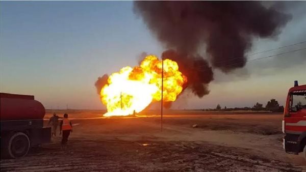 مصدر أمنى يكشف حقيقة انفجار خط غاز أكتوبر
