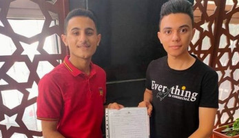 سوهاج.. طالبان يسجلان براءة اختراع لري الأرض بالهاتف المحمول