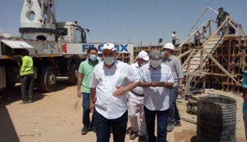 رئيس جهاز دمياط الجديدة يتفقد أعمال تطوير الطريق الواصل بين المدينة والميناء