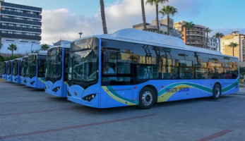 صديقة للبيئة .. تسيير 75 أتوبيس تعمل بالغاز والكهرباء على 10 مسارات بالإسكندرية (صور)