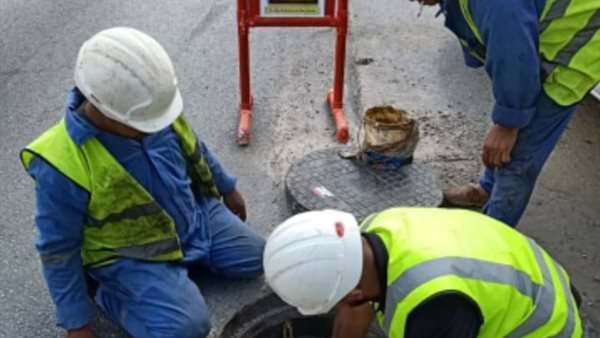 لمواجهة سرقة الأغطية.. مياه الجيزة: تركيب 14 ألف شبكة حماية لمطابق الصرف الصحي