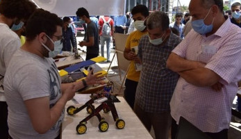 مياه بدرجة نقاء أعلى وتكييف بدون فريون.. مشروعات مميزة لطلاب الجامعة المصرية الروسية